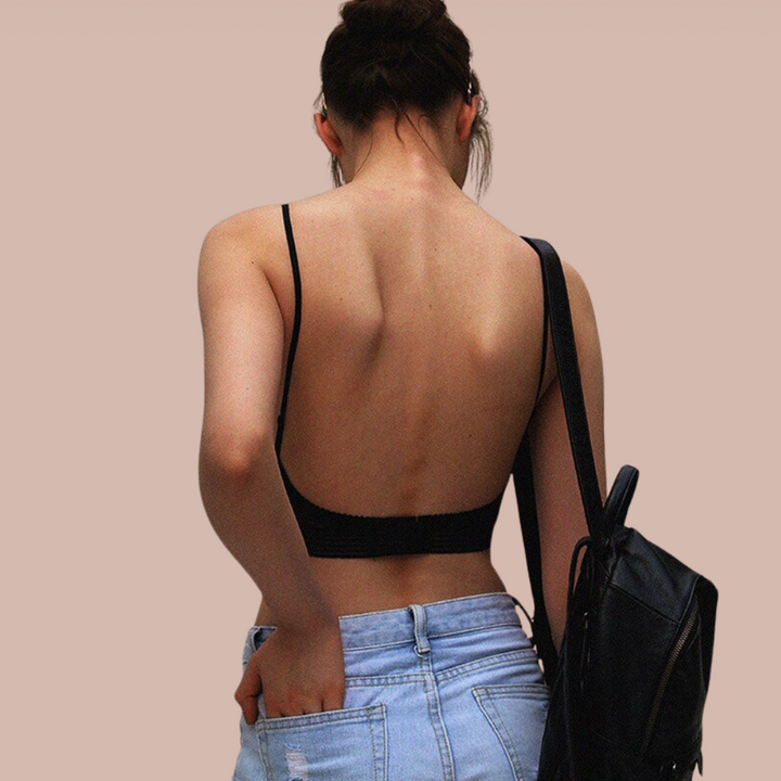 Womens Backless Invisible Bra Adhesive Support