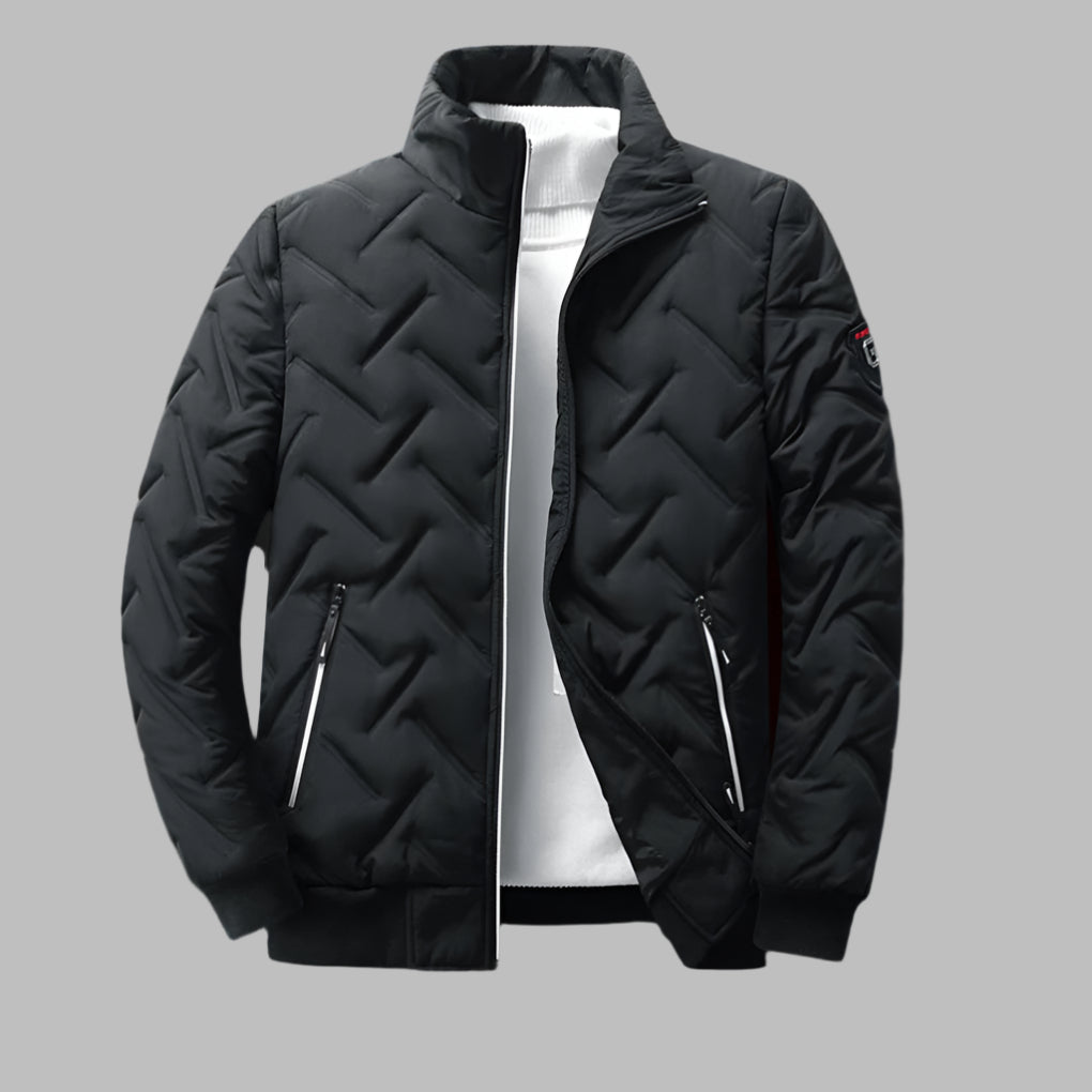 Mens Windbreaker Jacket Full-Zip Lightweight - BritishMode