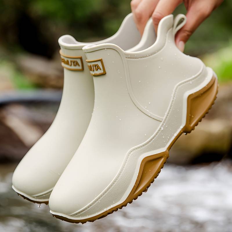 Womens Waterproof Ankle Boots Rubber Orthopedic Comfort Support
