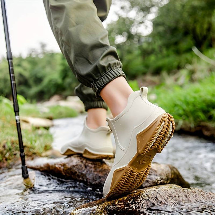 Womens Waterproof Ankle Boots Rubber Orthopedic Comfort Support