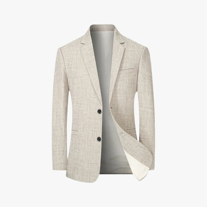 Mens Blazer Jacket Breathable Blend Sleek Fit