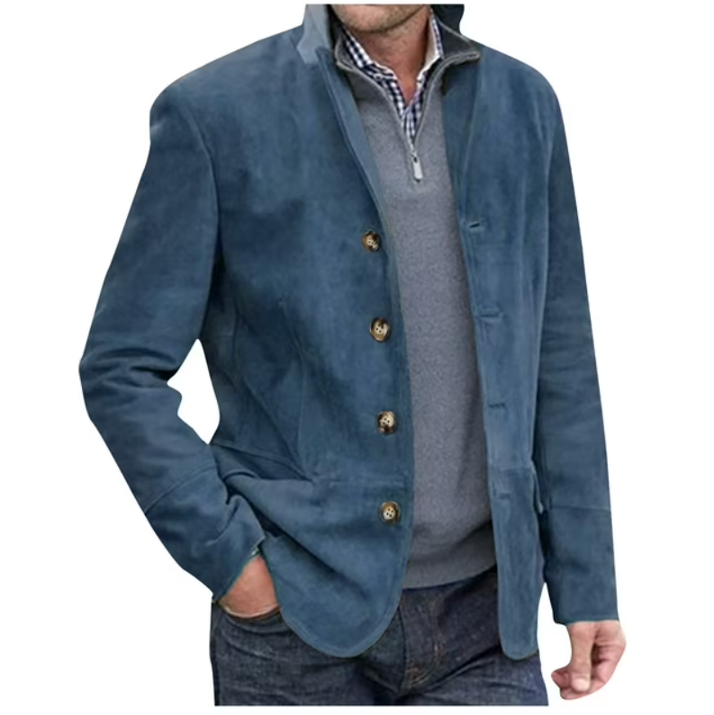 Womens Blazer Jacket Structured Fit Warm Layering
