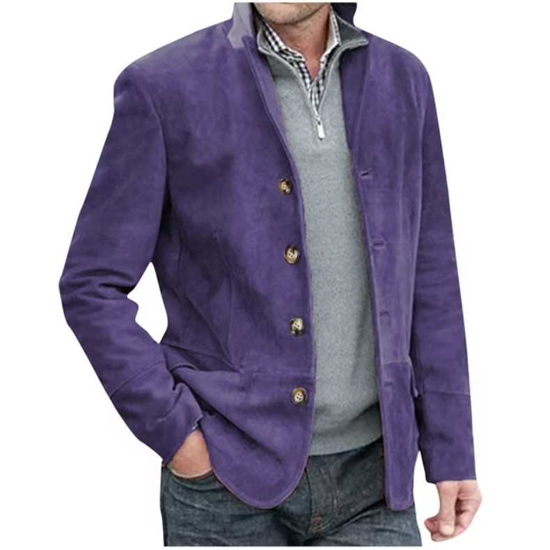Womens Blazer Jacket Structured Fit Warm Layering