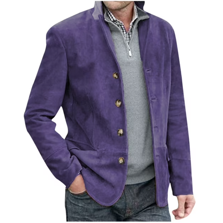Womens Blazer Jacket Structured Fit Warm Layering