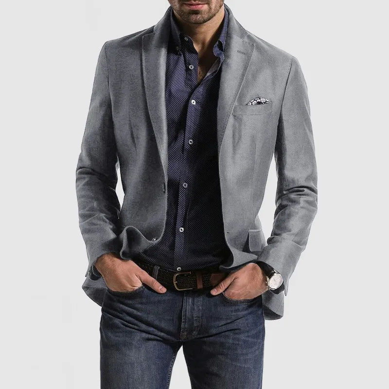 Womens Blazer Structured Front Smooth Fit