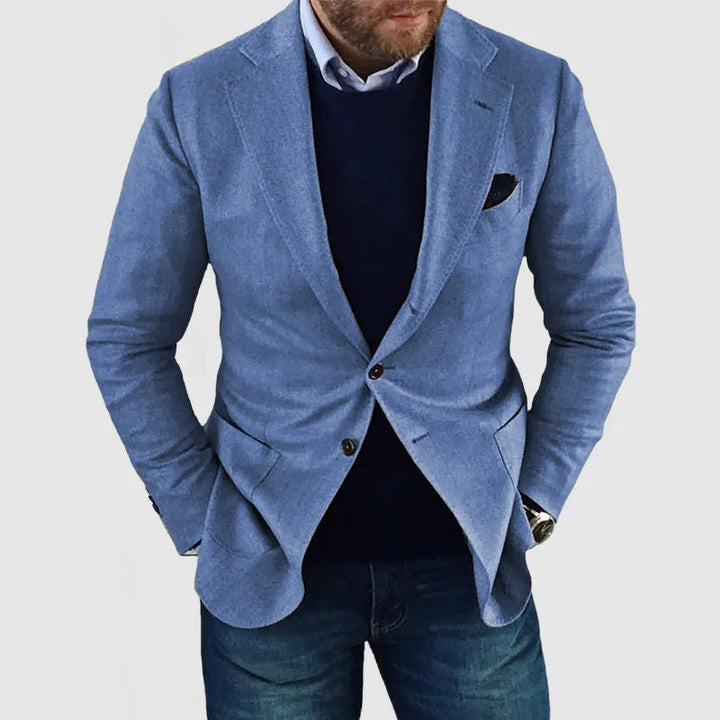 Womens Blazer Structured Front Smooth Fit - BritishMode