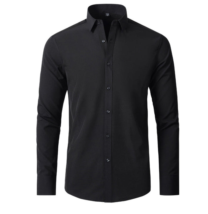 Womens Blouse Polyester Blend Elastic Panels Flexible Fit