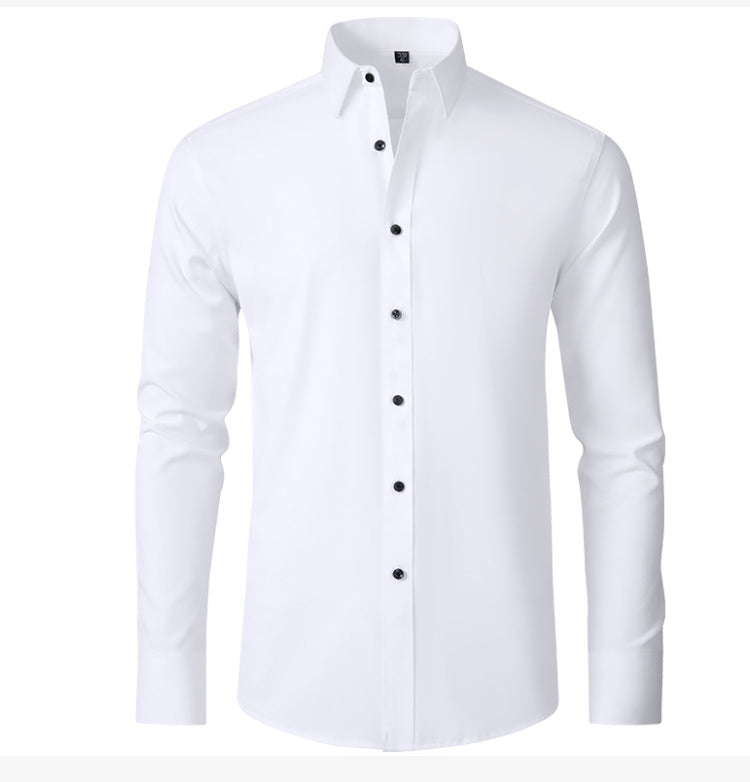 Womens Blouse Polyester Blend Elastic Panels Flexible Fit - BritishMode