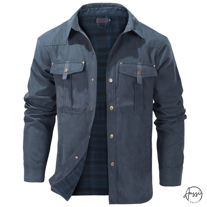 Mens Rover Jacket with Flannel Lining