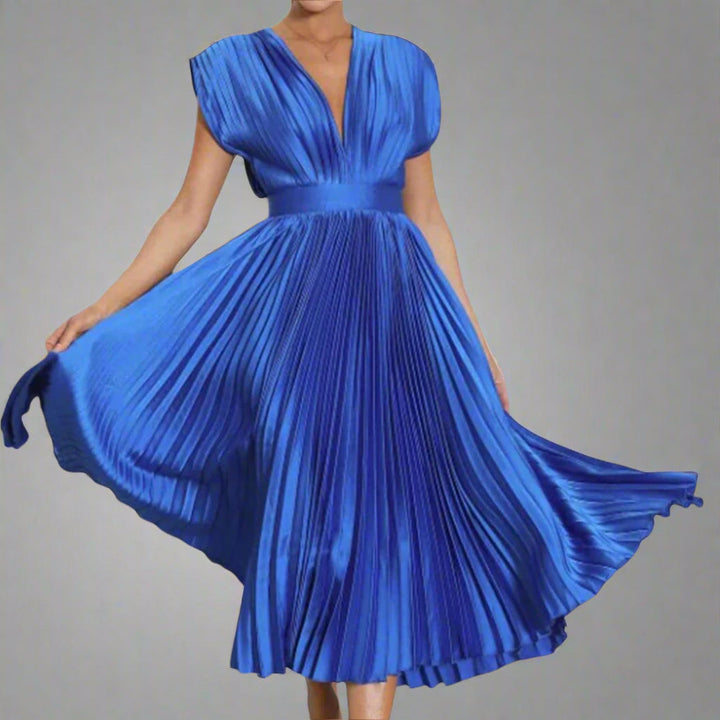 Womens Midi Dress Classic Fit