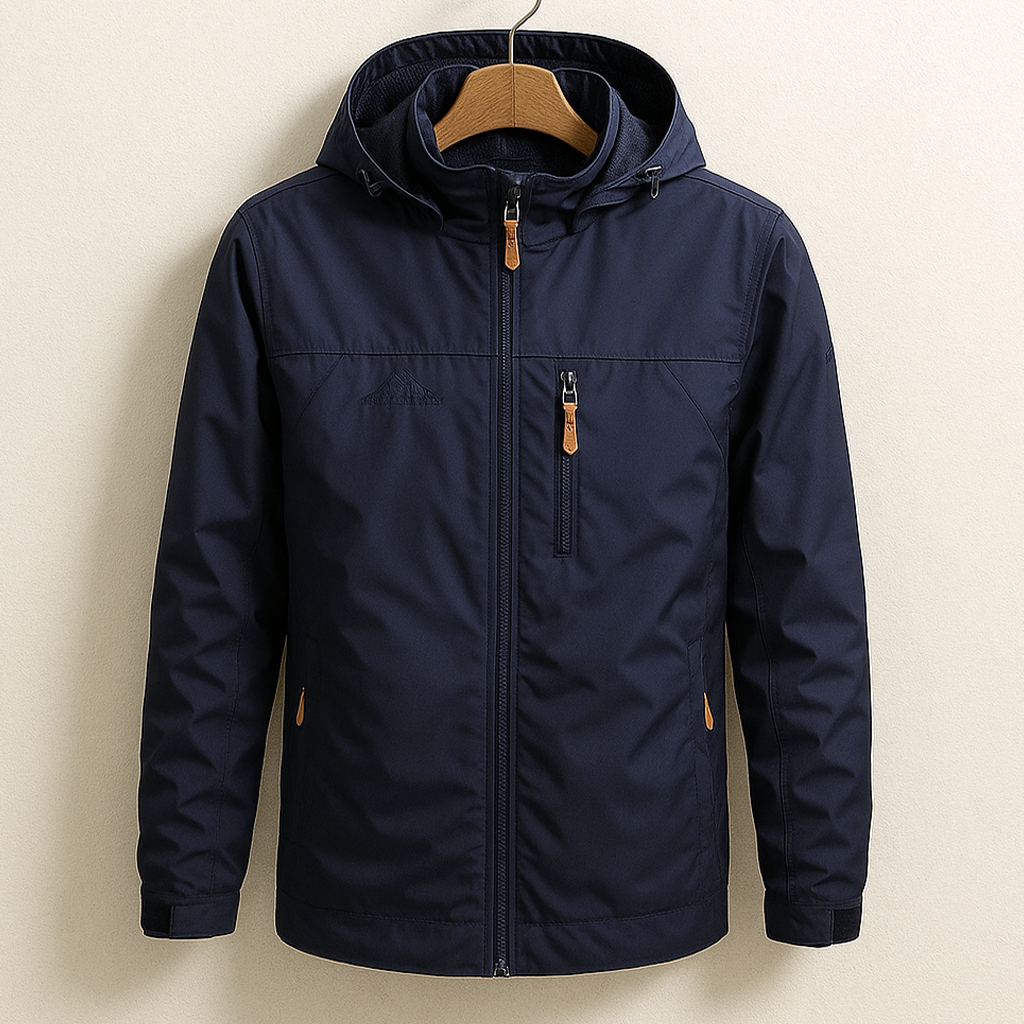 Unisex Jacket Lightweight Water-Resistant Casual Fit