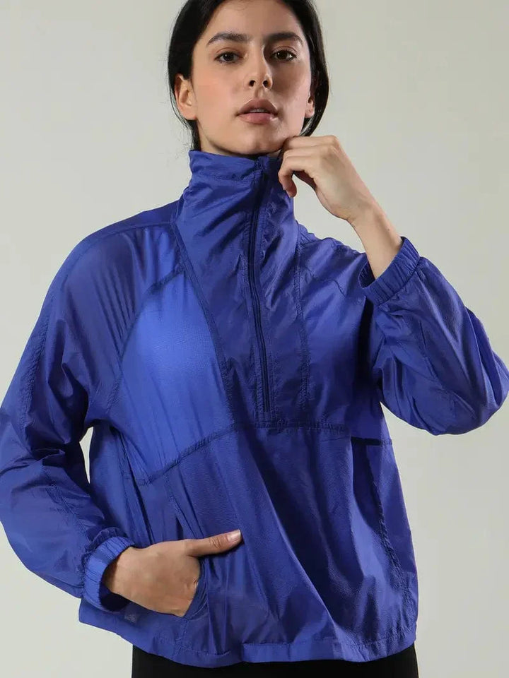 Unisex Windbreaker Jacket Water Resistant Comfortable Fit