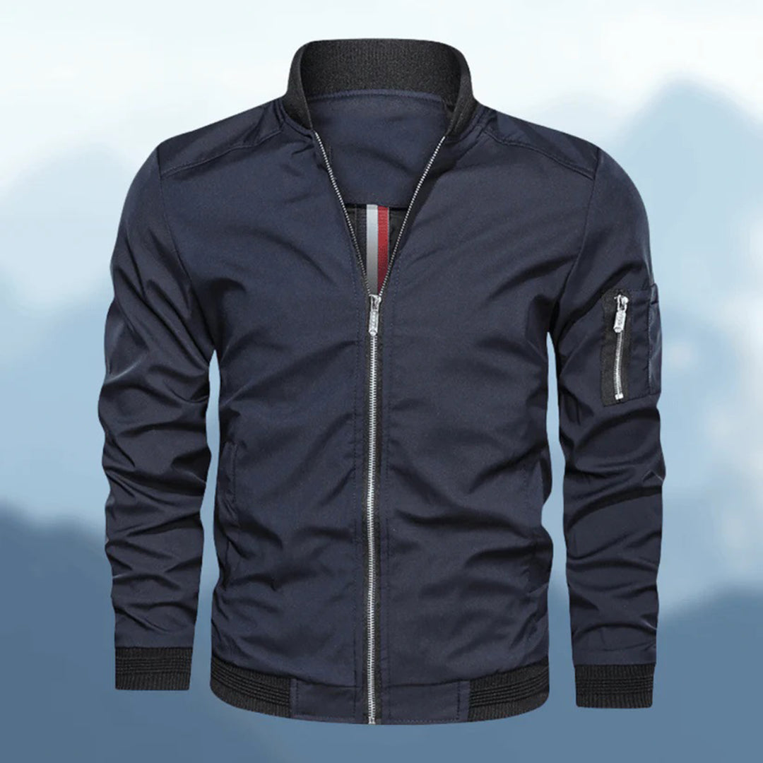 Mens Slim Fit Leather Jacket