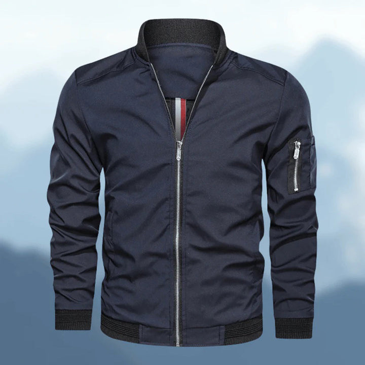 Mens Slim Fit Leather Jacket