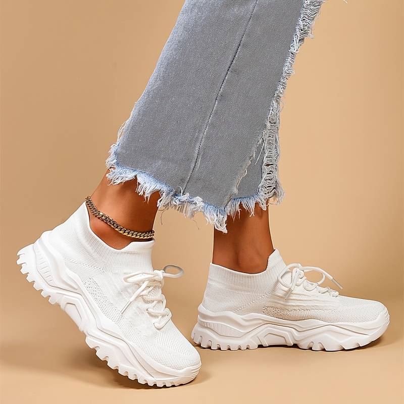 Womens Lightweight Sneakers Casual Fit