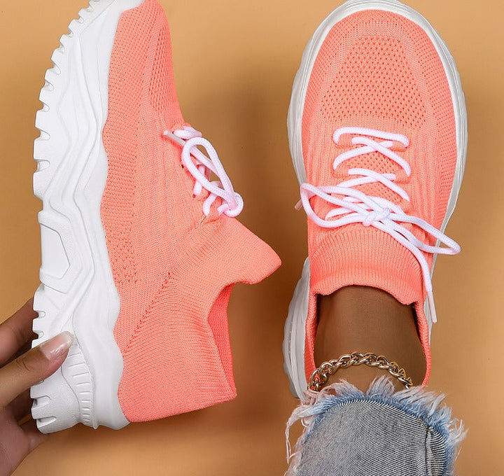 Womens Lightweight Sneakers Casual Fit