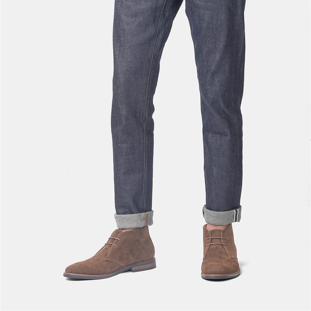 Mens Chukka Boots Durable Blend Ankle Cut