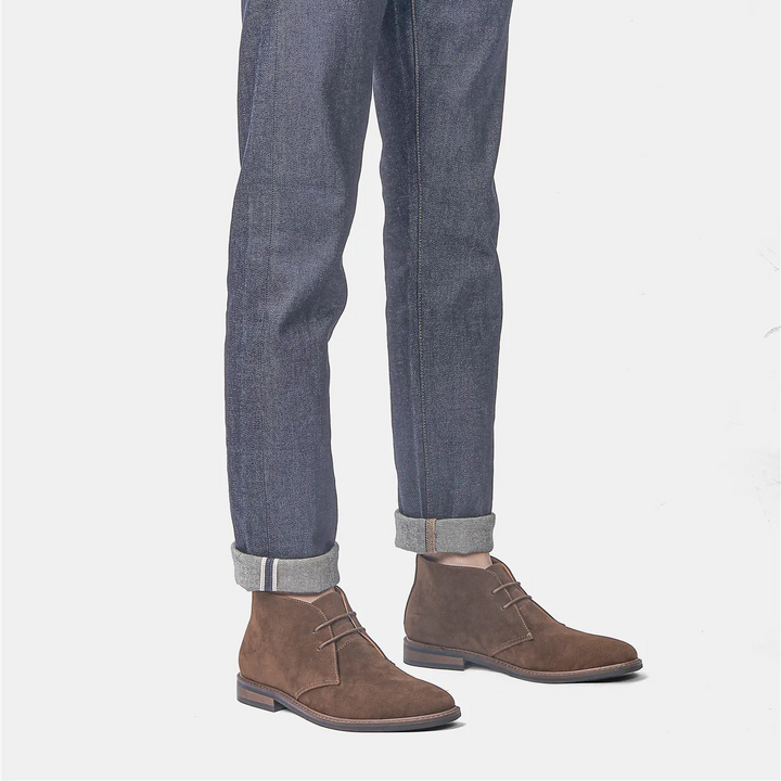 Mens Chukka Boots Durable Blend Ankle Cut