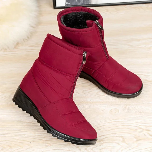 Womens Waterproof Snow Boots Insulated Winter - BritishMode