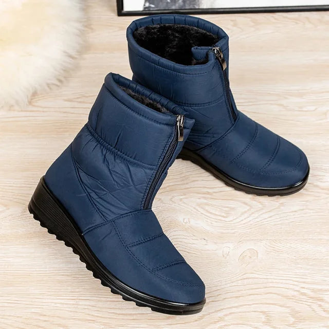 Womens Waterproof Snow Boots Insulated Winter
