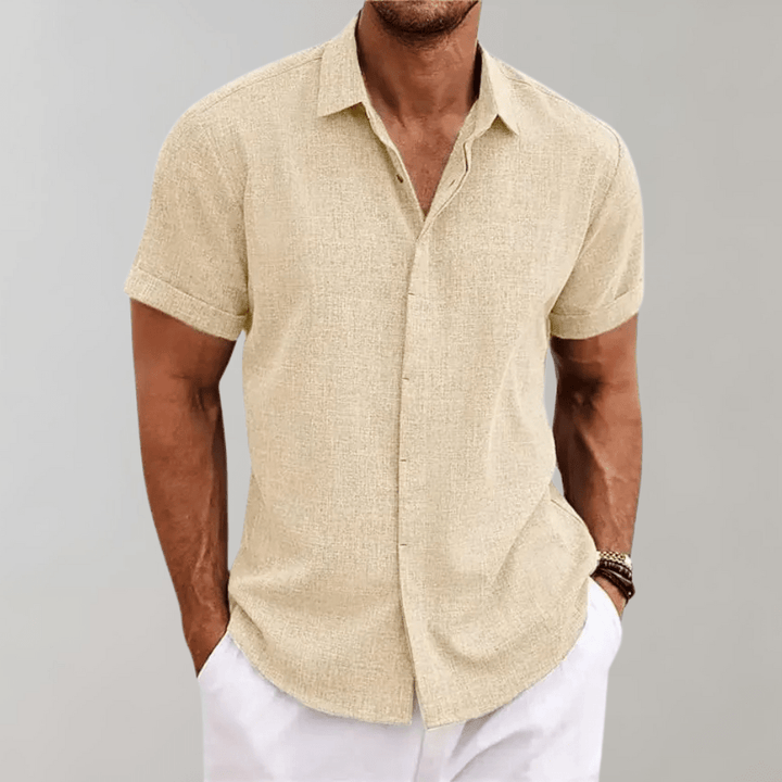 Mens Polo Shirt Classic Fit Breathable Summer Wear
