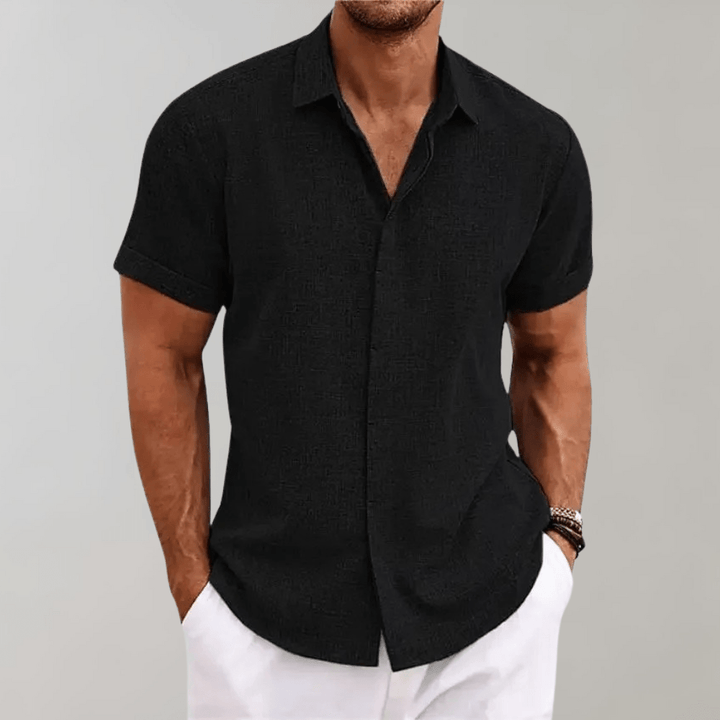 Mens Polo Shirt Classic Fit Breathable Summer Wear - BritishMode