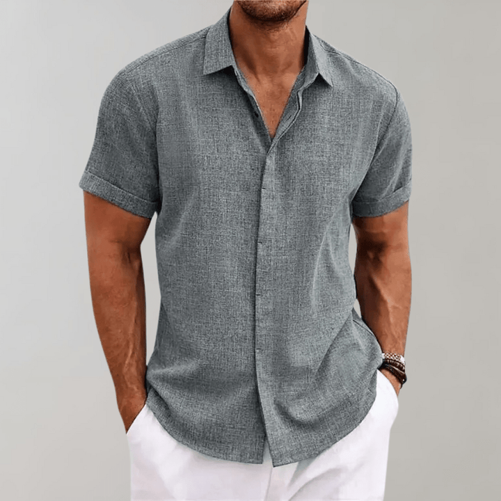 Mens Polo Shirt Classic Fit Breathable Summer Wear