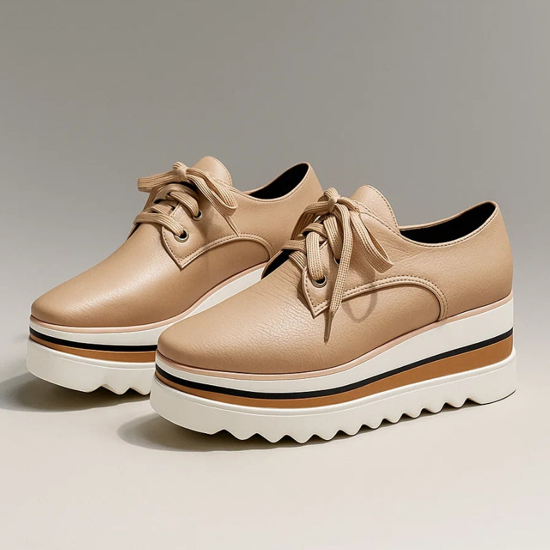 Mens Dress Shoes Leather Lace-Up Classic Fit - BritishMode
