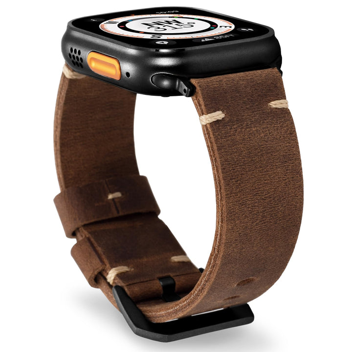 Unisex Apple Watch Band Genuine Leather Classic Fit