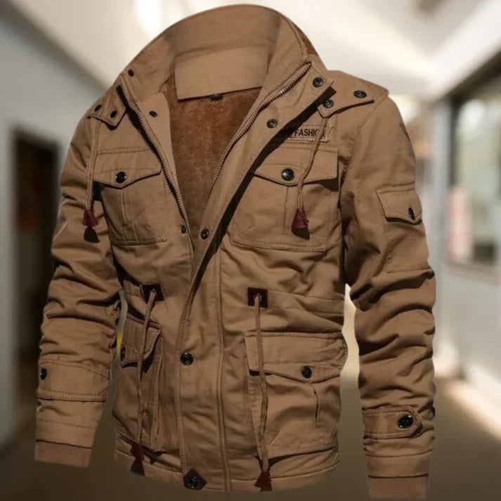 Mens Hoodie Jacket Rugged Durable Fit