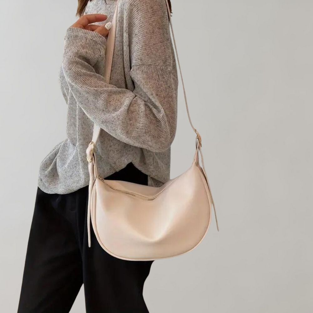 Womens Crossbody Bag Simple Design Adjustable Strap