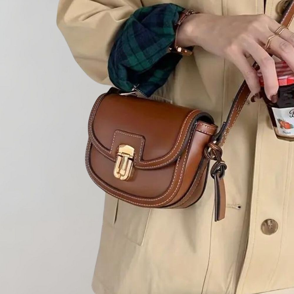 Womens Crossbody Bag with Flap Elegant Design