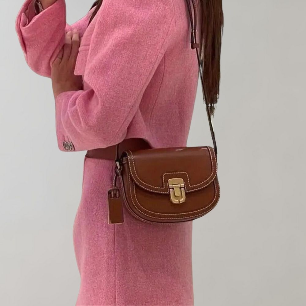 Womens Crossbody Bag with Flap Elegant Design