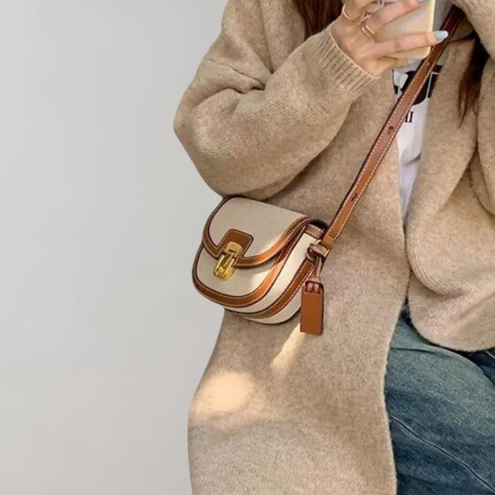 Womens Crossbody Bag with Flap Elegant Design
