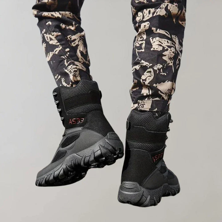 Mens Hiking Boots High-Top Durable Outdoor