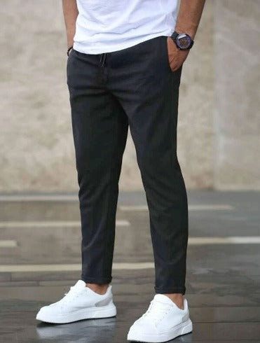 Mens Stretch Pants Comfortable Fit