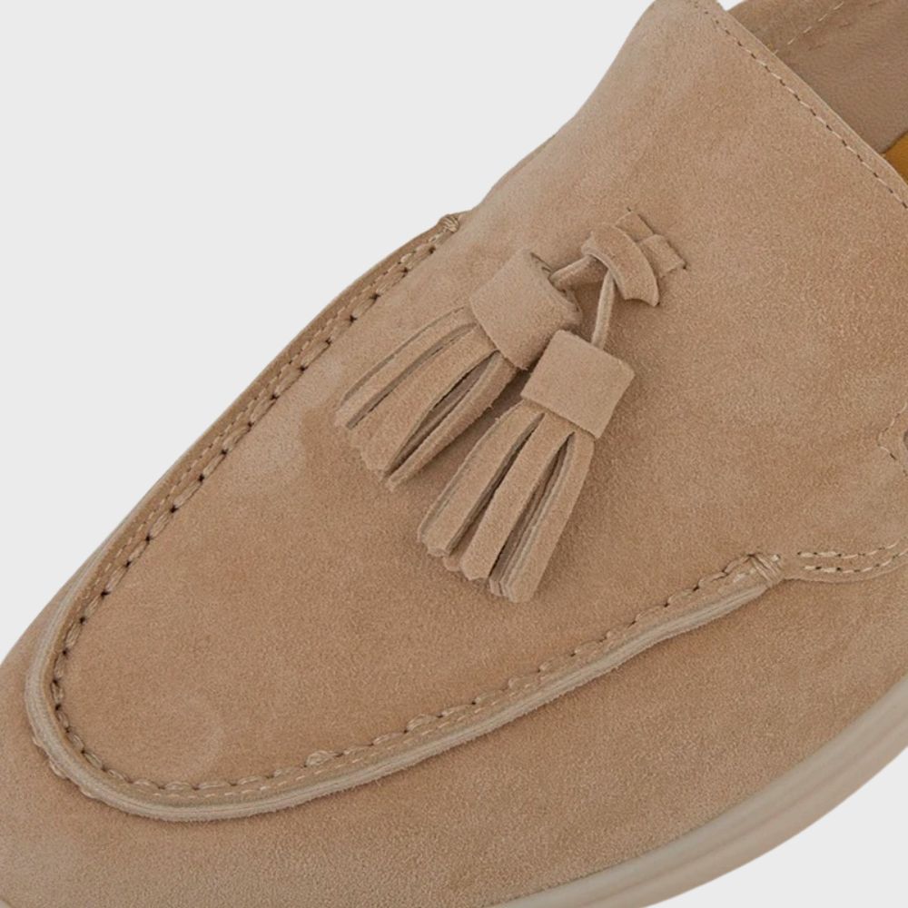 Mens Suede Loafers Soft Slip-On Summer Style