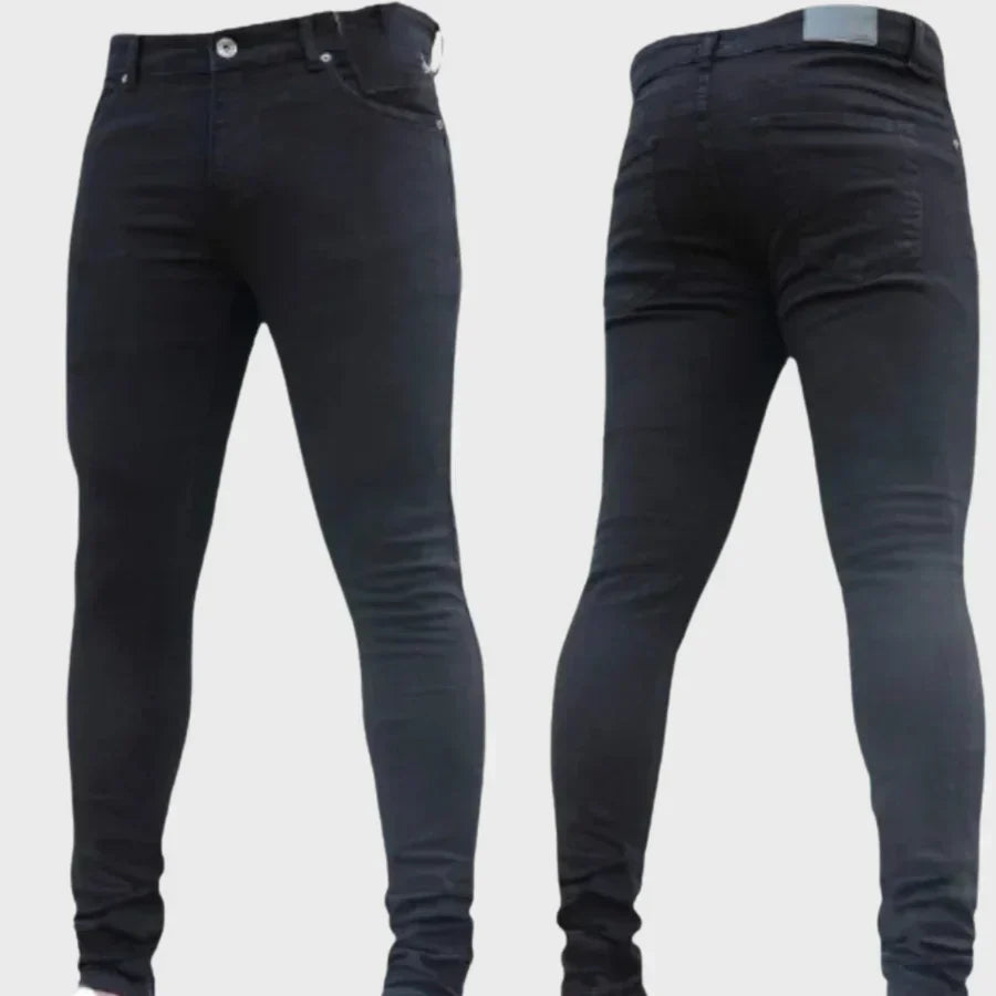 Mens Skinny Jeans Denim Slim Fit