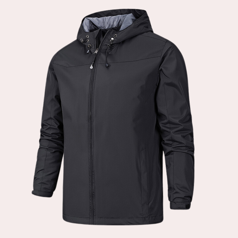 Mens Outdoor Windbreaker Jacket Waterproof Breathable