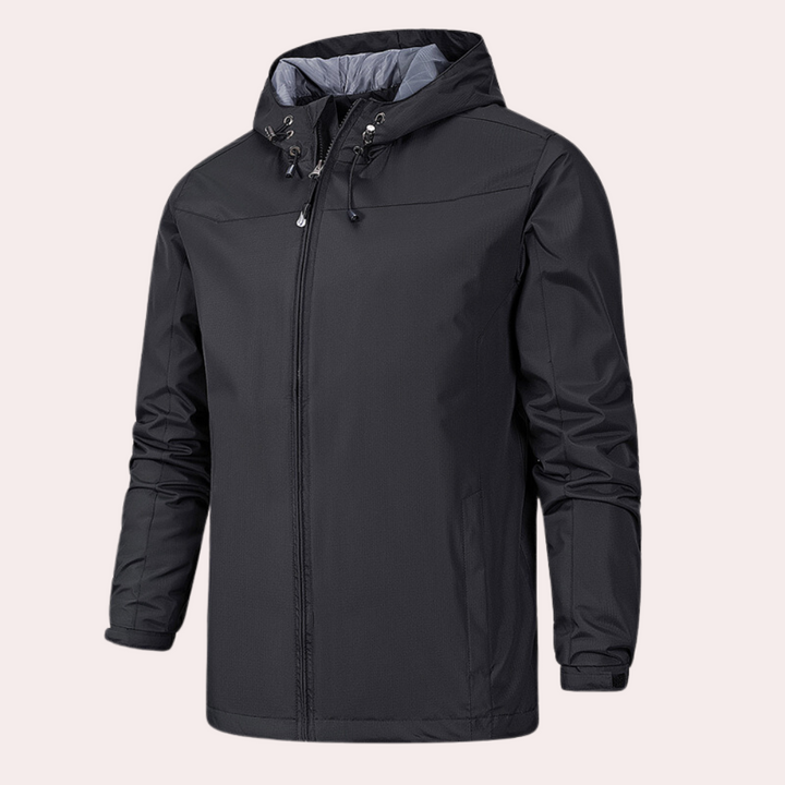 Mens Outdoor Windbreaker Jacket Waterproof Breathable