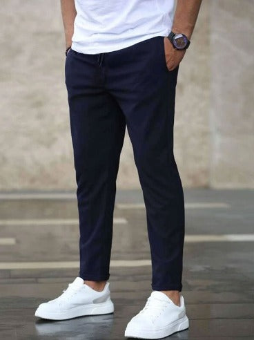 Mens Stretch Pants Comfortable Fit