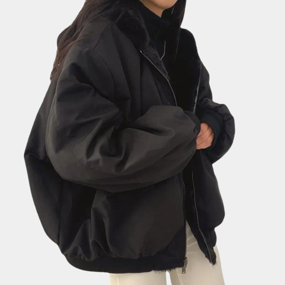 Womens Winter Coat Lined with Hood