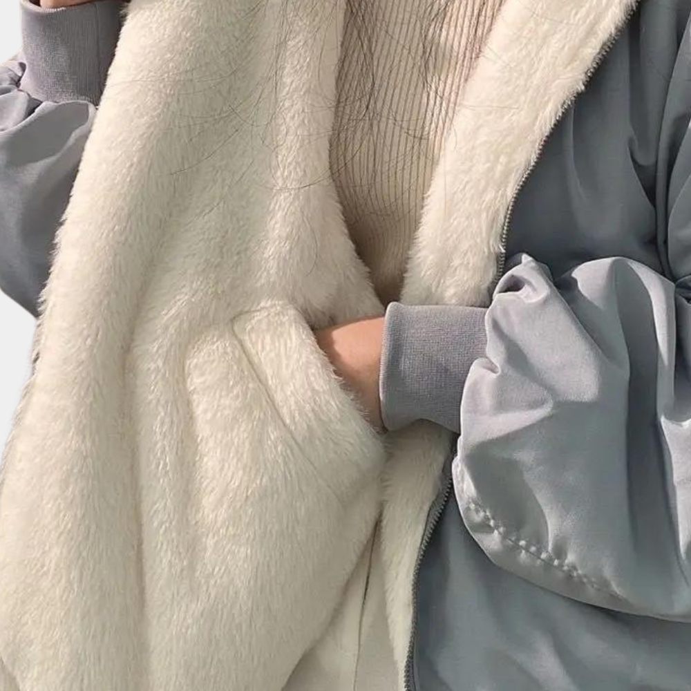 Womens Winter Coat with Hood Lined Warm Fit