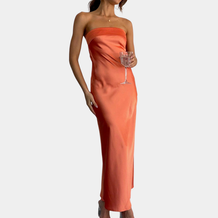 Womens Evening Gown Off Shoulder Elegant Fit