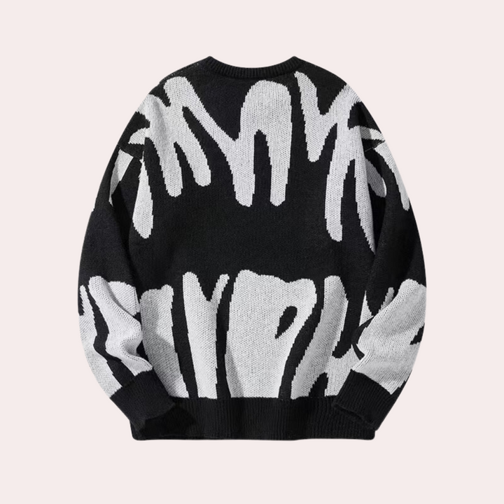 Mens Modern Sweater Knit Crewneck