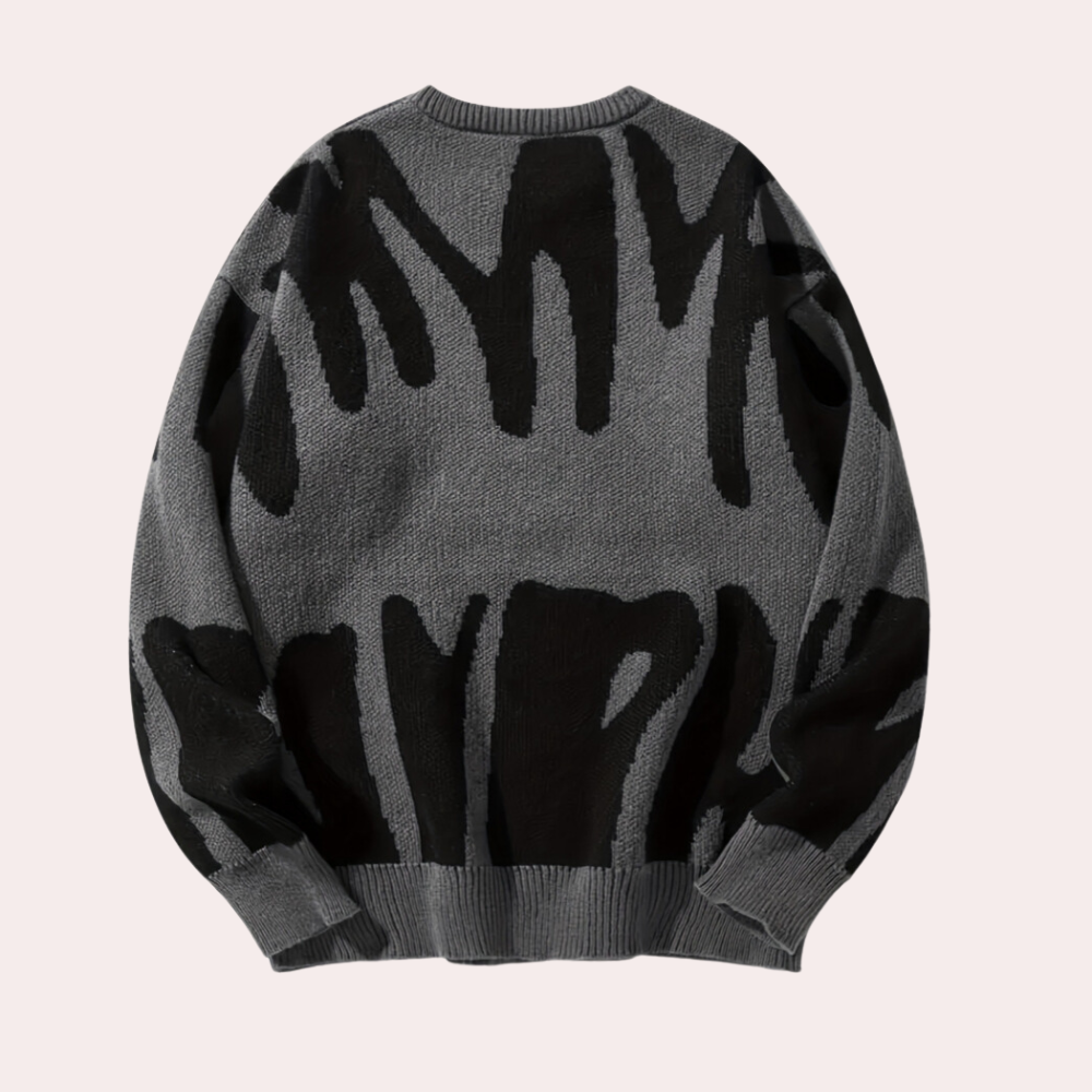 Mens Modern Sweater Knit Crewneck - BritishMode