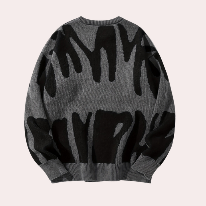 Mens Modern Sweater Knit Crewneck - BritishMode