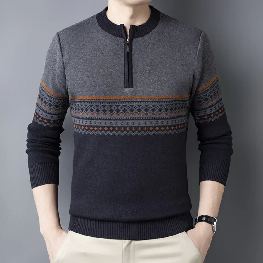Mens Knit Jumper Casual Fit - BritishMode