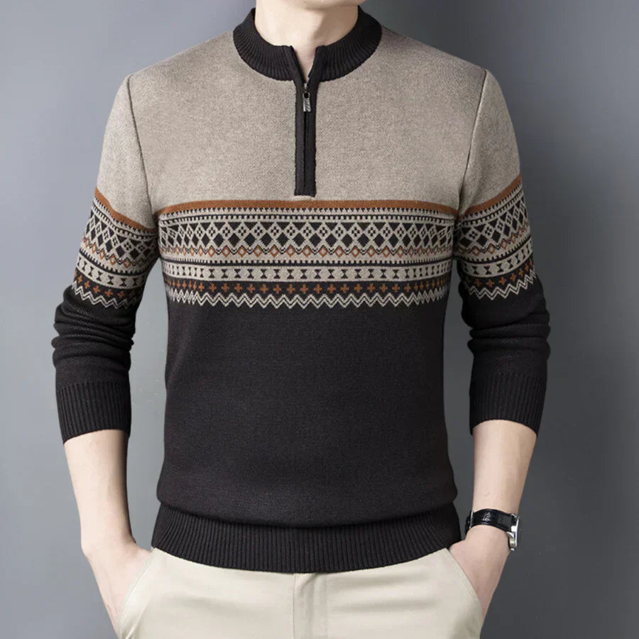 Mens Knit Jumper Casual Fit
