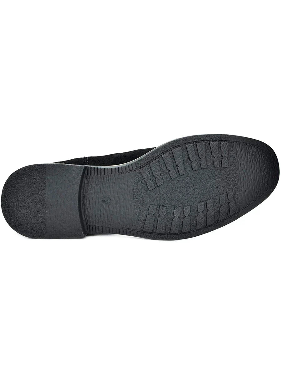 Unisex Chelsea Boots Suede Slip-On